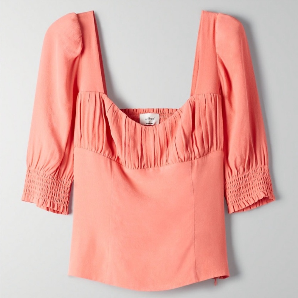 WILFRED PANDORA BLOUSE SIZE LARGE NEW WITHOUT TAG
